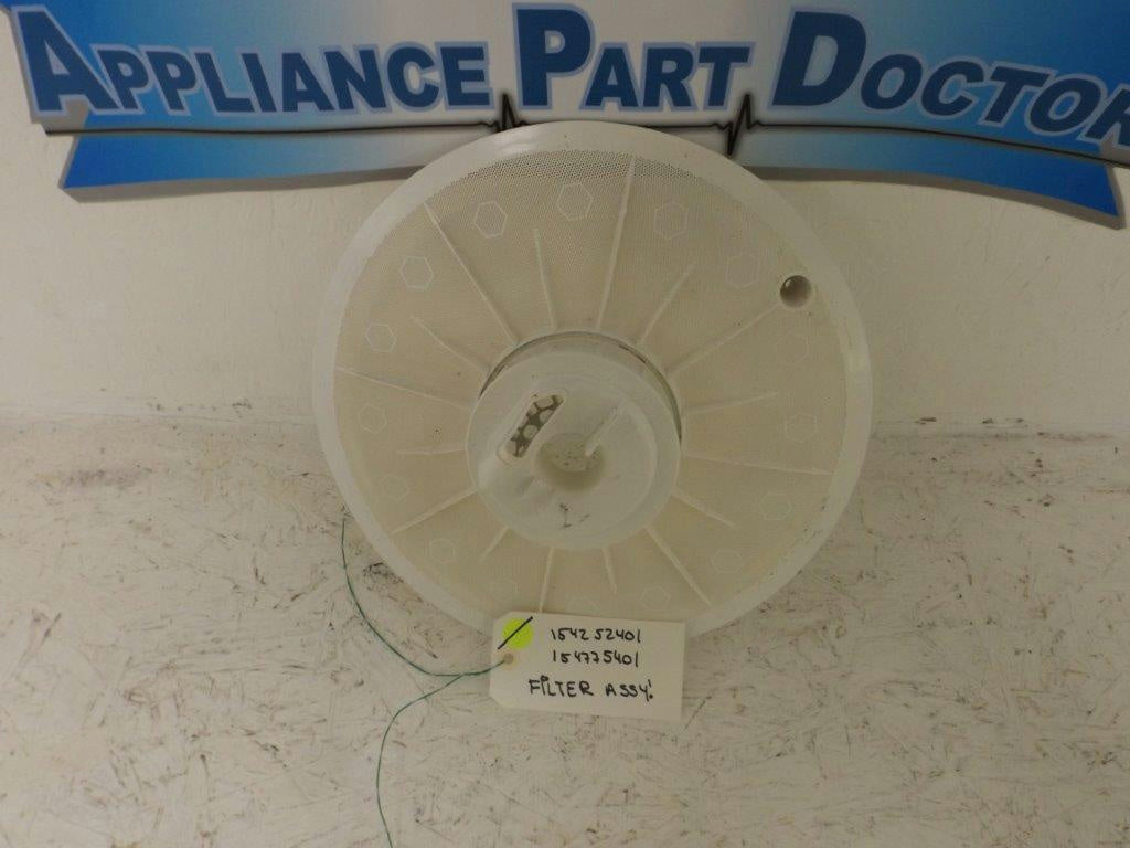 FRIGIDAIRE KENMORE DISHWASHER 154252401 154775401 FILTER ASSY'. USED FRIGIDAIRE KENMORE DISHWASHER 154252401 154775401 FILTER ASSY'. USED